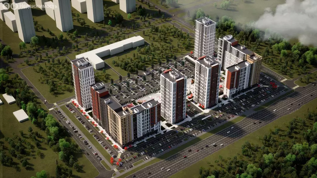 1-комнатная квартира: Уфа, жилой район Затон-Восточный, ЖК Паруса ... - Фото 2