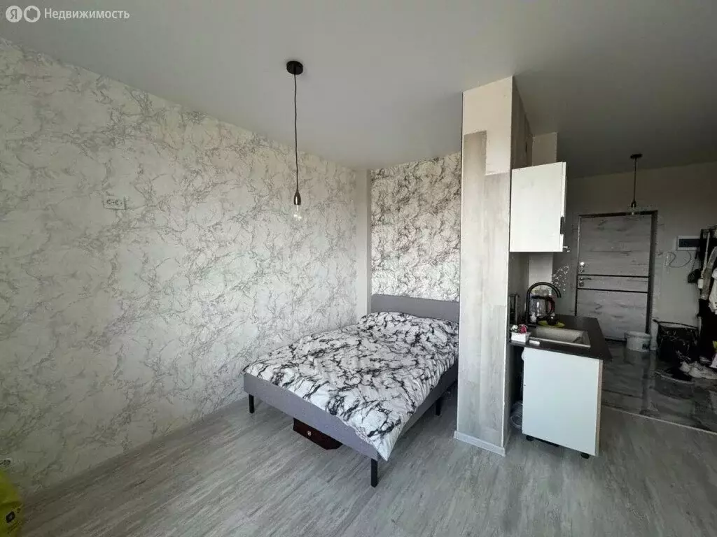 Квартира-студия: Шелехов, 3-й микрорайон, 46 (24.7 м) - Фото 1