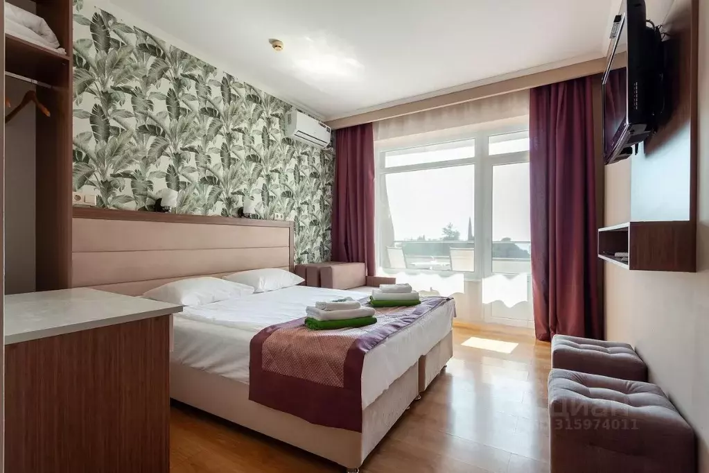 Комната Краснодарский край, Сочи ул. Ленина, 219Д (18.0 м) - Фото 0