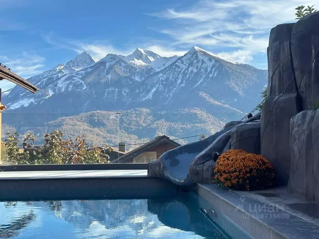 Дом в Краснодарский край, Сочи Красная Поляна пгт, 2-й Садовый мкр, ... - Фото 2