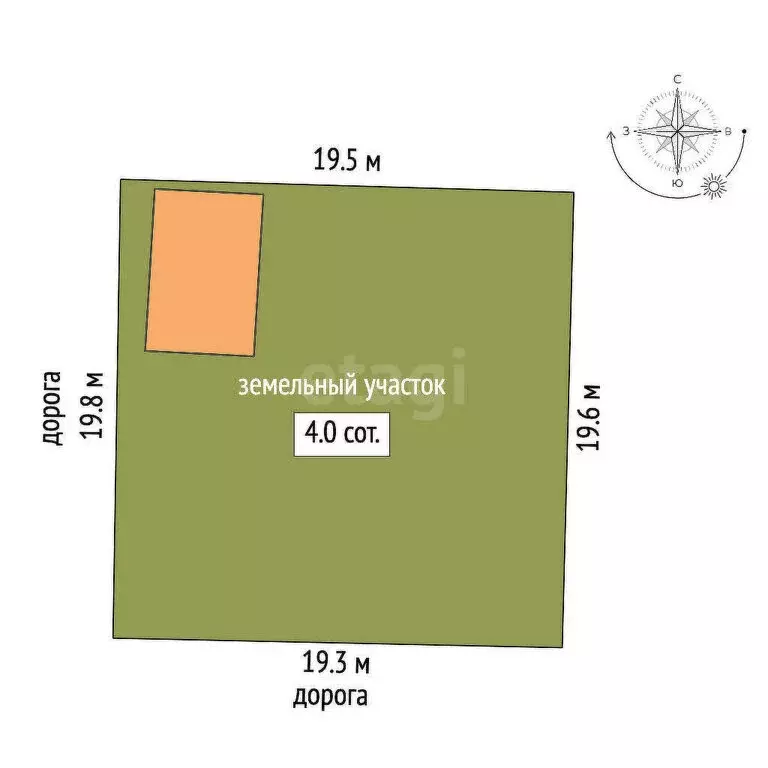 Участок в Медведевский район, Руэмское сельское поселение, СНТ ... - Фото 1