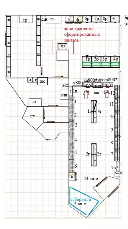 Помещение свободного назначения в Брянская область, Брянск ул. ... - Фото 2