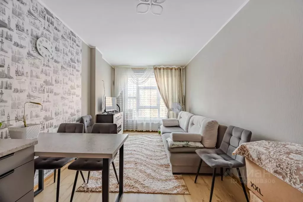 Студия Ленинградская область, Мурино Всеволожский район, ул. Шоссе в ... - Фото 2