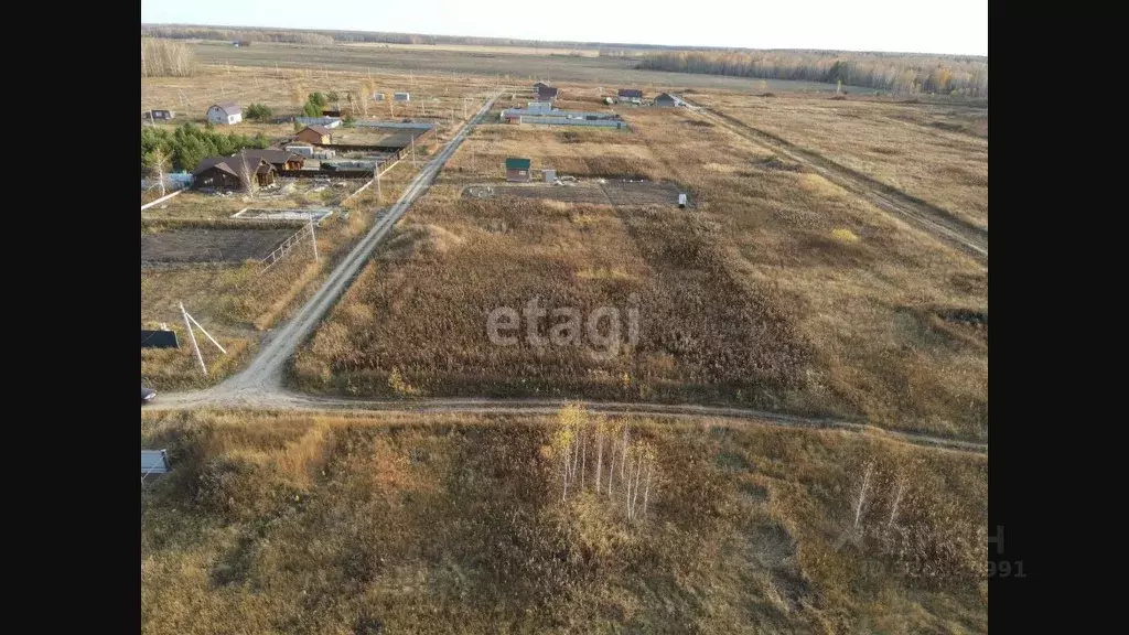 Участок в Тюменская область, Тюменский район, Новокаменский кп  (13.0 ... - Фото 0