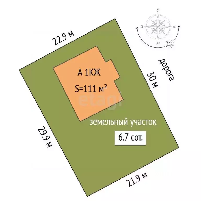 Дом в Тюменская область, Тюменский муниципальный округ, д. Паренкина ... - Фото 2