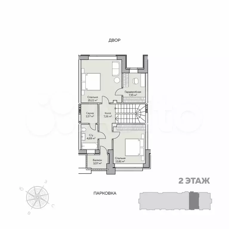 3-к. квартира, 179,8 м, 1/1 эт. - Фото 1