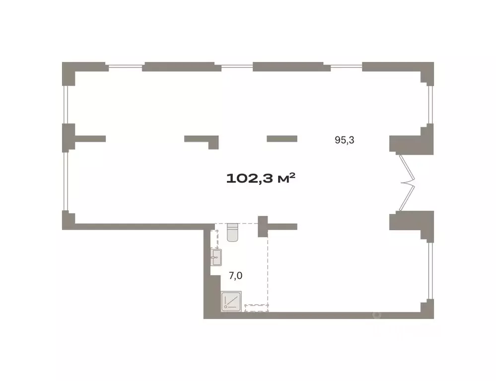 Помещение свободного назначения в Московская область, Ленинский ... - Фото 1