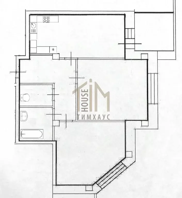 2-к кв. Омская область, Омск бул. Архитекторов, 19 (68.4 м) - Фото 1