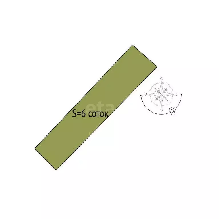 Участок в Новолуговое, Мостовая улица (6 м) - Фото 0