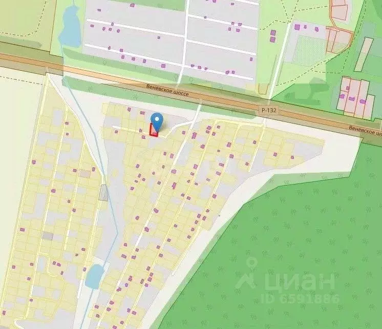 Дом в Тульская область, Тула городской округ, Бежка СНТ 23 (70 м) - Фото 1
