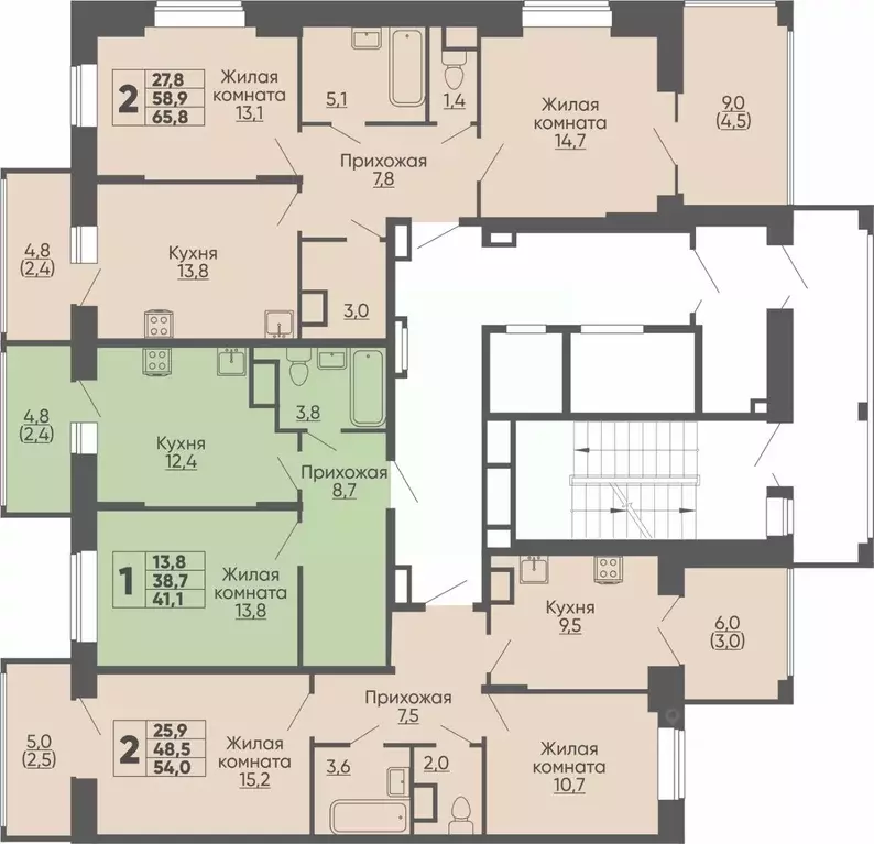 1-к кв. Чувашия, Чебоксары ул. Академика РАН Х.М. Миначева, поз11 ... - Фото 1