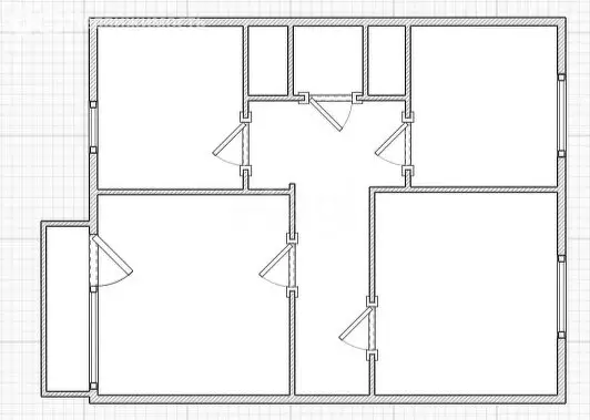 3-комнатная квартира: Галич, Школьная улица, 6 (60.5 м) - Фото 1