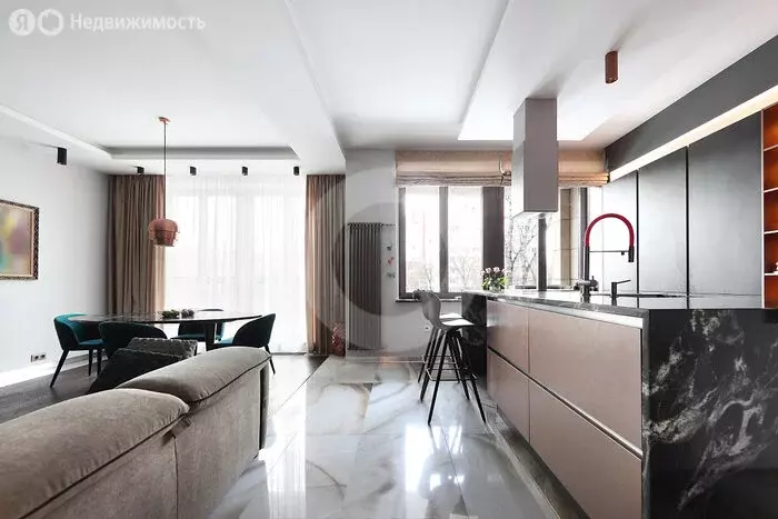 3-комнатная квартира: Москва, 2-я Черногрязская улица, 6к2 (115 м) - Фото 1