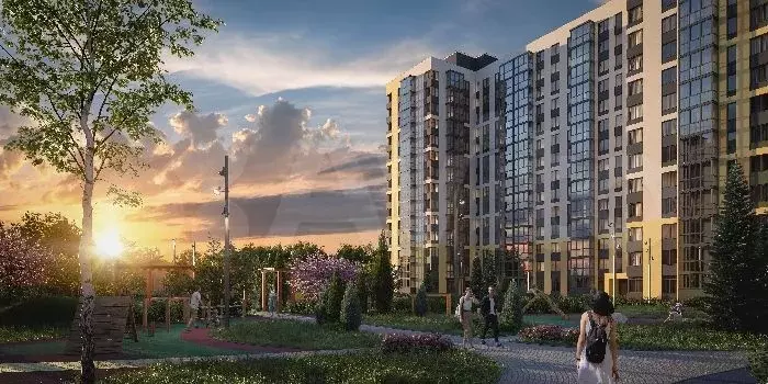 2-к. квартира, 69,1 м, 1/14 эт. - Фото 1