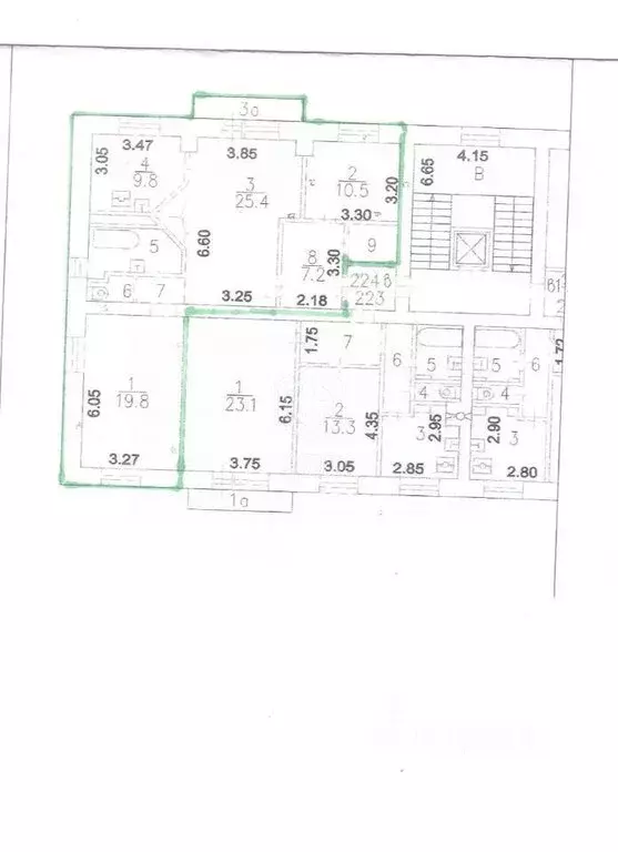 3-комнатная квартира: Москва, Новопесчаная улица, 17к4 (85.5 м) - Фото 1