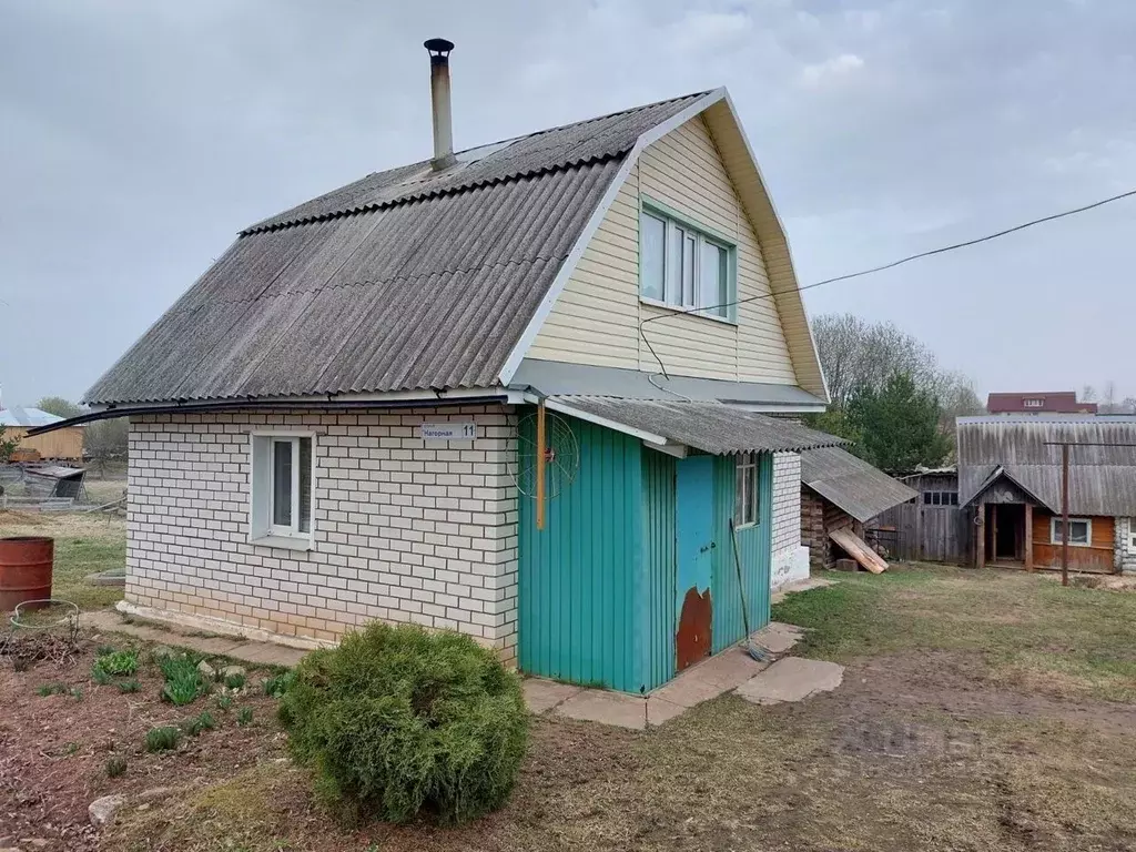 Дом в Псковская область, Великолукский район, Лычевская волость, д. ... - Фото 0