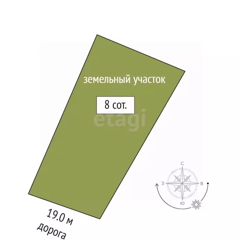 Участок в Архангельская область, Холмогорский муниципальный округ, д. ... - Фото 2