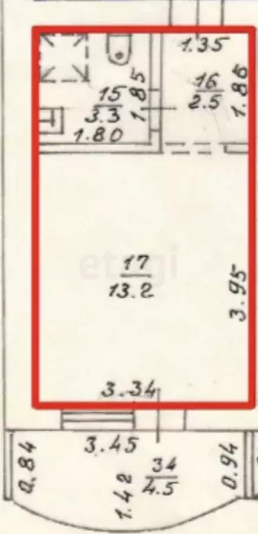 Студия Краснодарский край, Анапа муниципальный округ, с. Витязево ул. ... - Фото 2