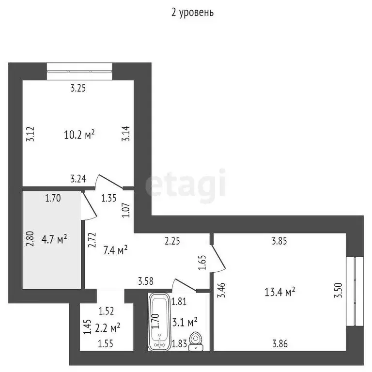 4-комнатная квартира: Тамбов, улица Чичканова, 66 (88.7 м) - Фото 1