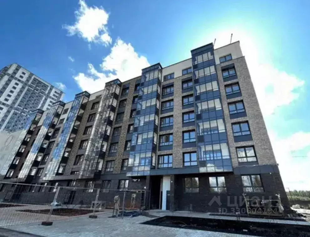 Студия Санкт-Петербург наб. Реки Каменки, 3к3 (28.7 м) - Фото 1
