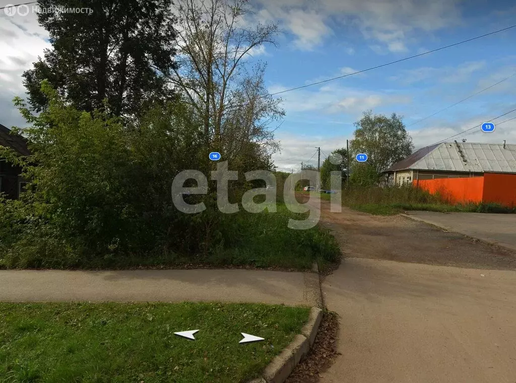 Участок в Очёр, улица Пушкина (9 м) - Фото 2