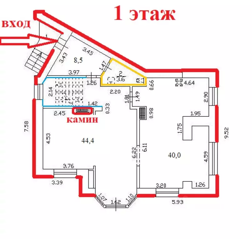 6-к кв. Санкт-Петербург Горная ул., 19 (378.0 м) - Фото 2
