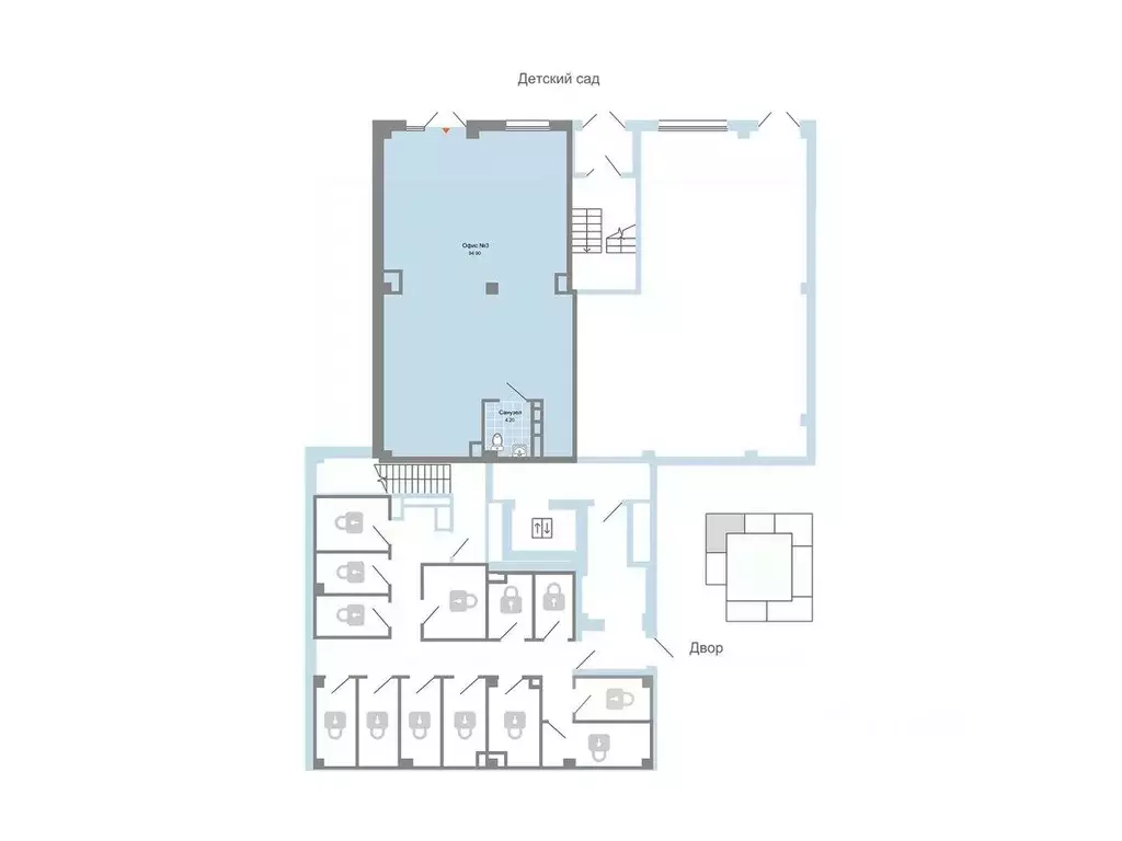 Помещение свободного назначения в Пермский край, Пермь ул. ... - Фото 2