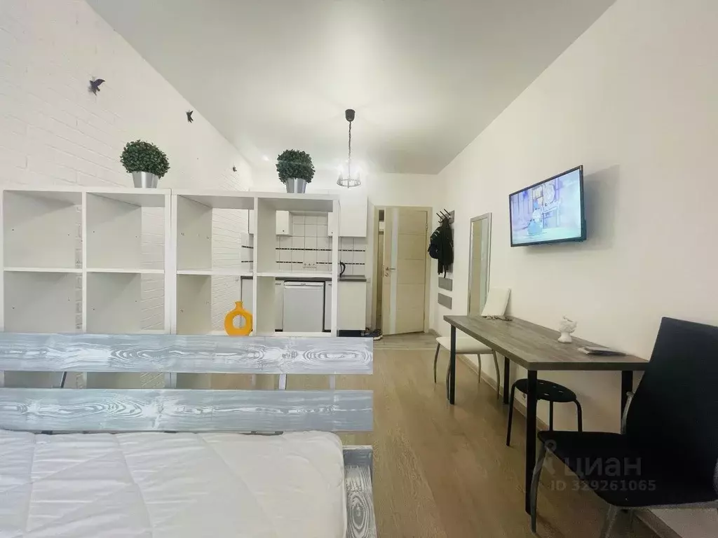 Студия Московская область, Люберцы ул. Юности, 13к1 (24.0 м) - Фото 1