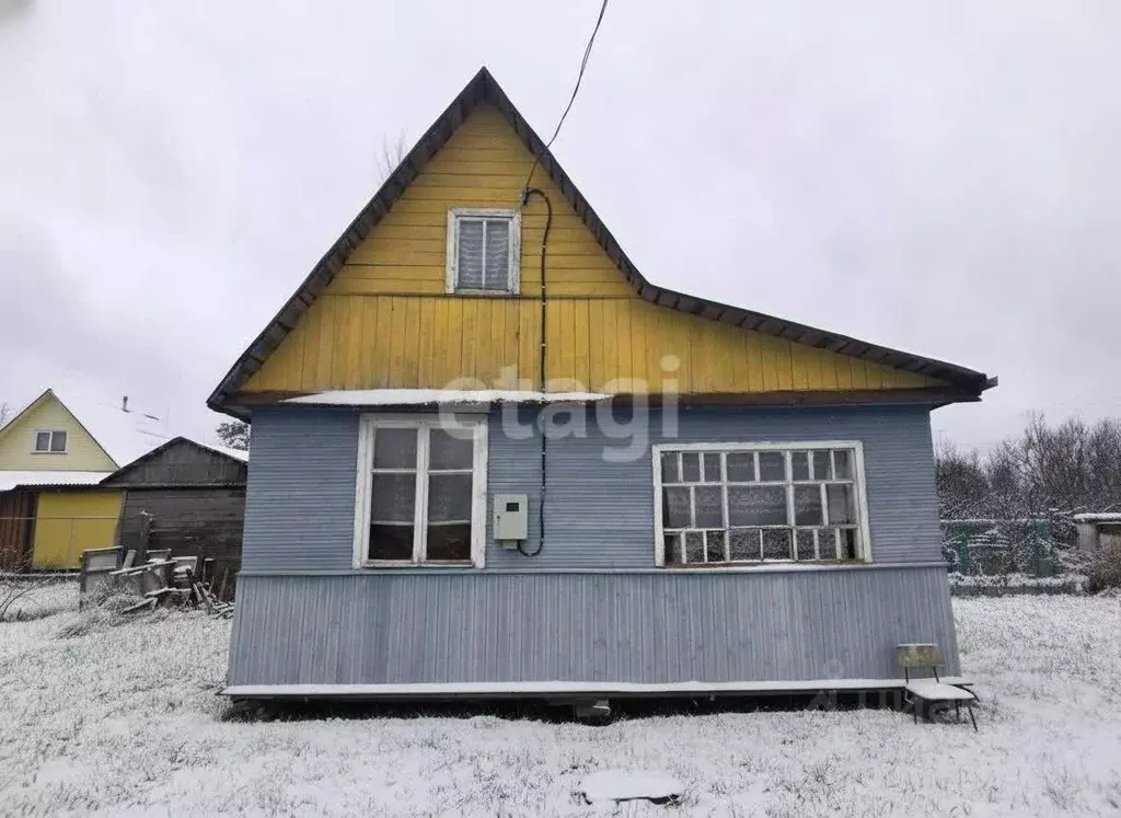 Дом в Ленинградская область, Киришский район, Кусинское с/пос, Маяк ... - Фото 1