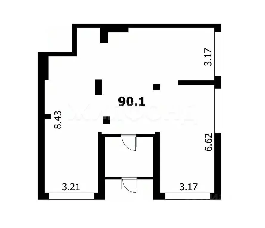 Торговая площадь в Новосибирская область, Новосибирск ул. Владимира ... - Фото 1