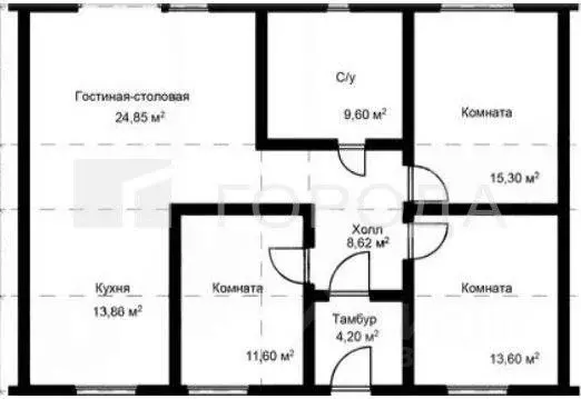 Дом в Алтайский край, Первомайский район, пос. Новый ул. Титова (102 ... - Фото 2