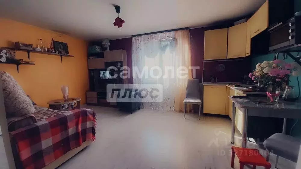 Студия Омская область, Омск ул. 12-я Судоремонтная, 2 (25.0 м) - Фото 1