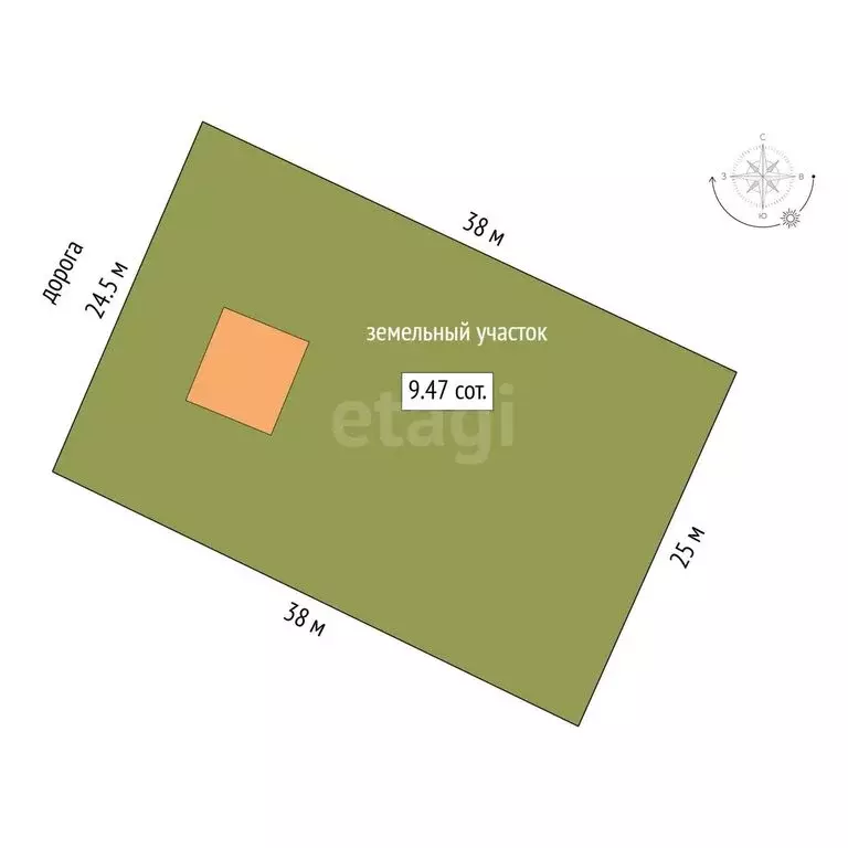 Дом в Чита, микрорайон Мирный (33.2 м) - Фото 2