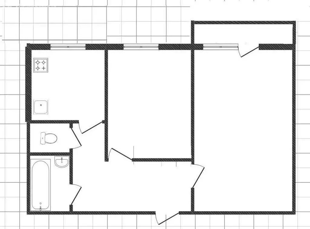 2-комнатная квартира: Липецк, улица Юных Натуралистов, 5/2 (51.7 м) - Фото 1