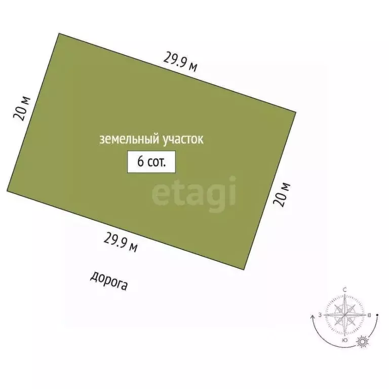 Участок в Ямало-Ненецкий АО, Новый Уренгой Мечта СНТ, ул. Заветная, 2 ... - Фото 2