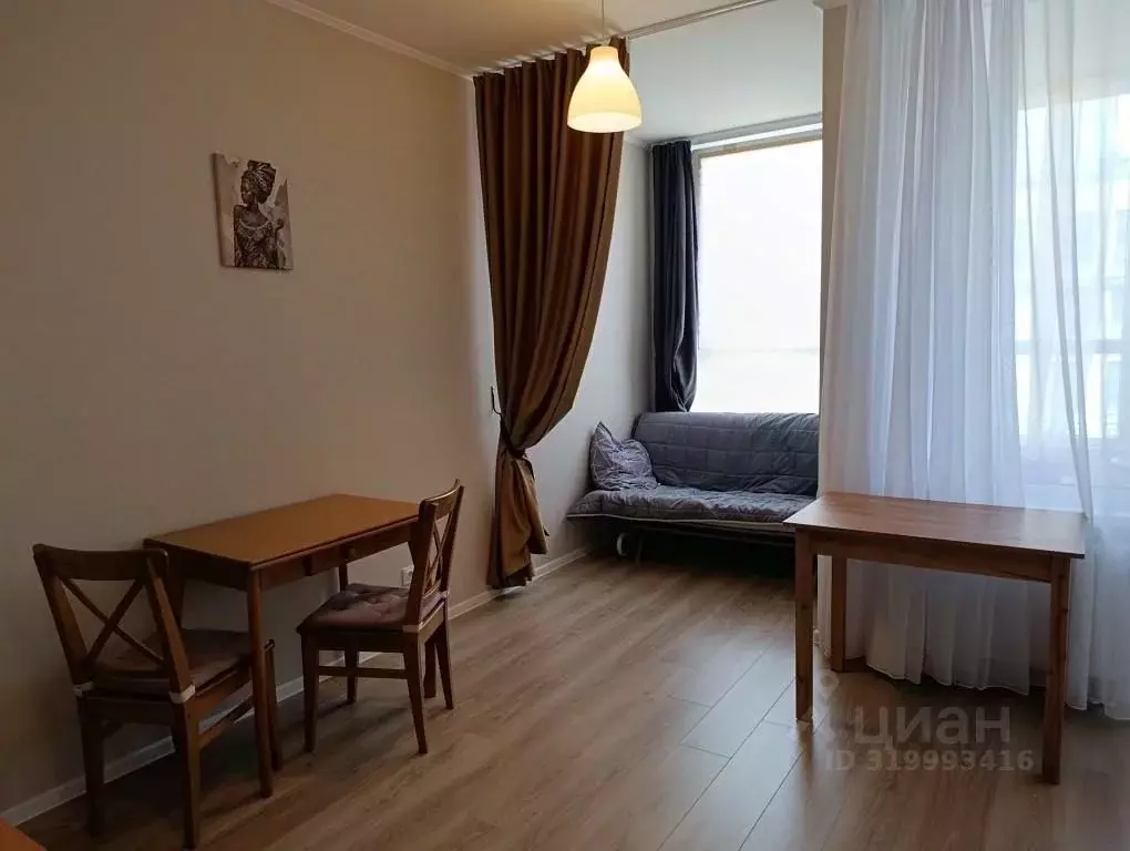Студия Санкт-Петербург пос. Шушары, ул. Нины Петровой, 6к5 (28.5 м) - Фото 1