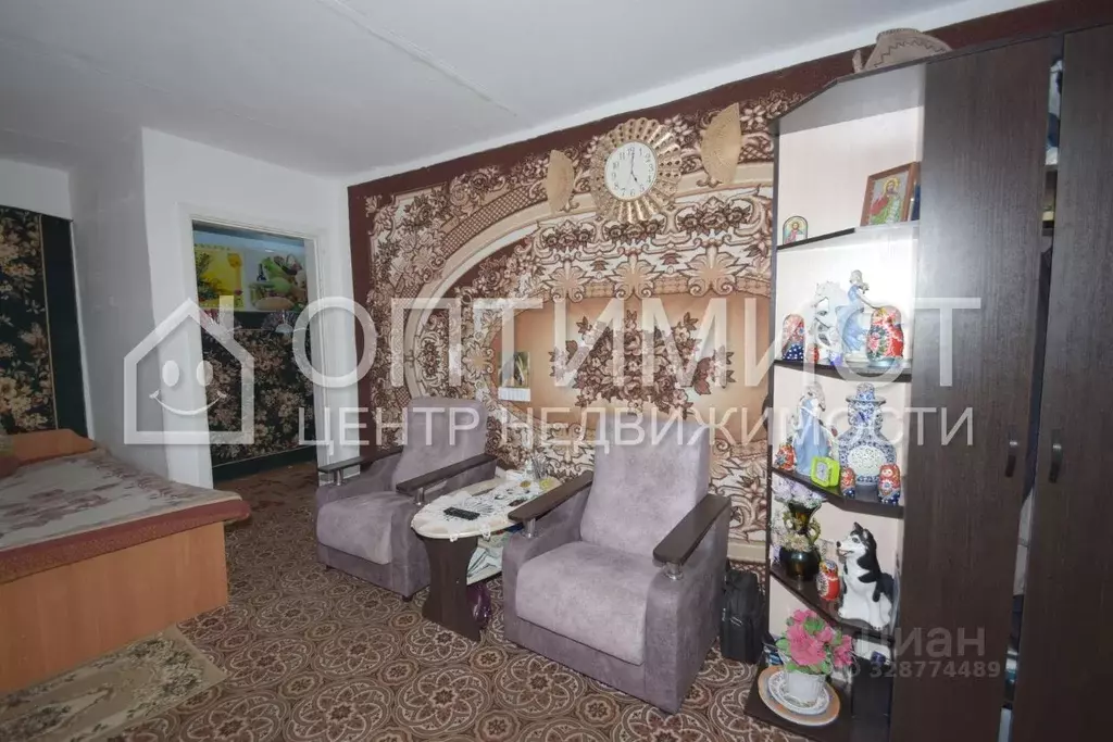 1-к кв. Омская область, Омский район муниципальный округ, пос. ... - Фото 2