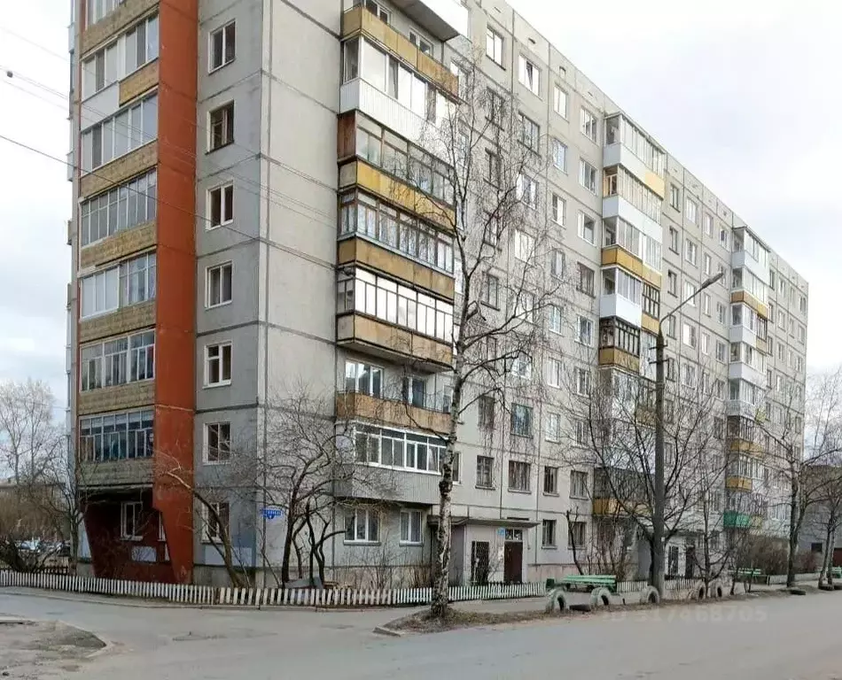 2-к кв. Архангельская область, Архангельск ул. Самойло, 6 (42.8 м) - Фото 0
