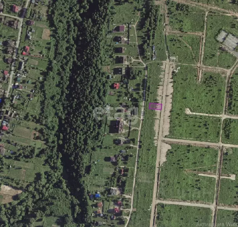 Участок в Калужская область, Калуга городской округ, д. Тинино ул. ... - Фото 1