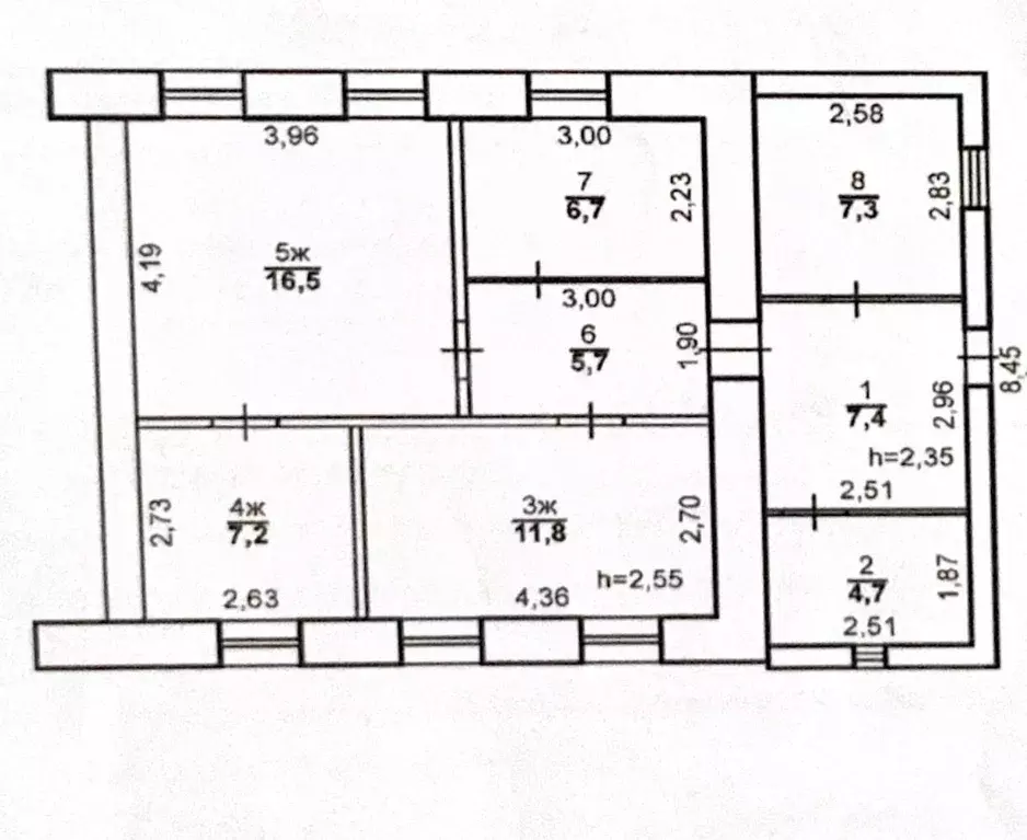Дом в Оренбургская область, Оренбургский район, с. Ивановка Тупой ... - Фото 2