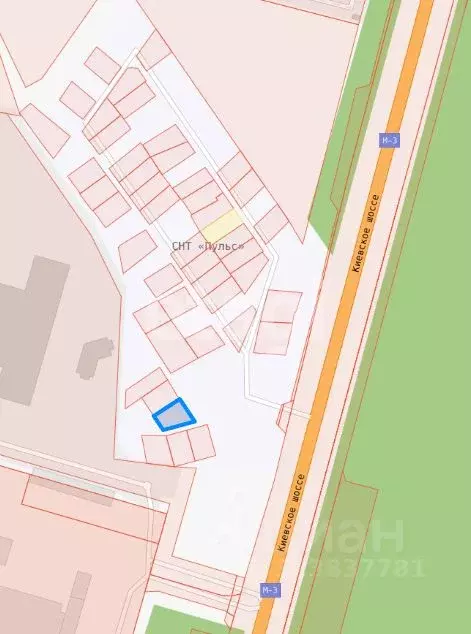 Участок в Калужская область, Обнинск Пульс СНТ,  (6.0 сот.) - Фото 2