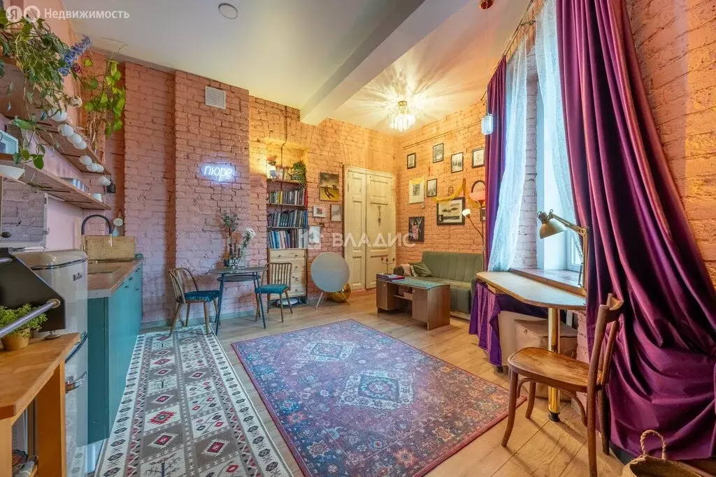 Квартира-студия: Санкт-Петербург, Загородный проспект, 45А (29.2 м) - Фото 1