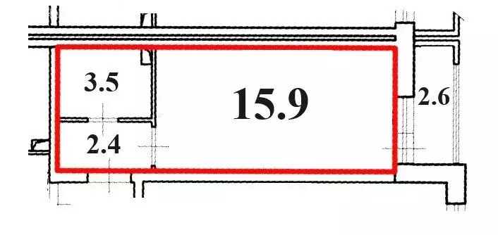 Квартира-студия: Мурино, Екатерининская улица, 19 (24.5 м) - Фото 1