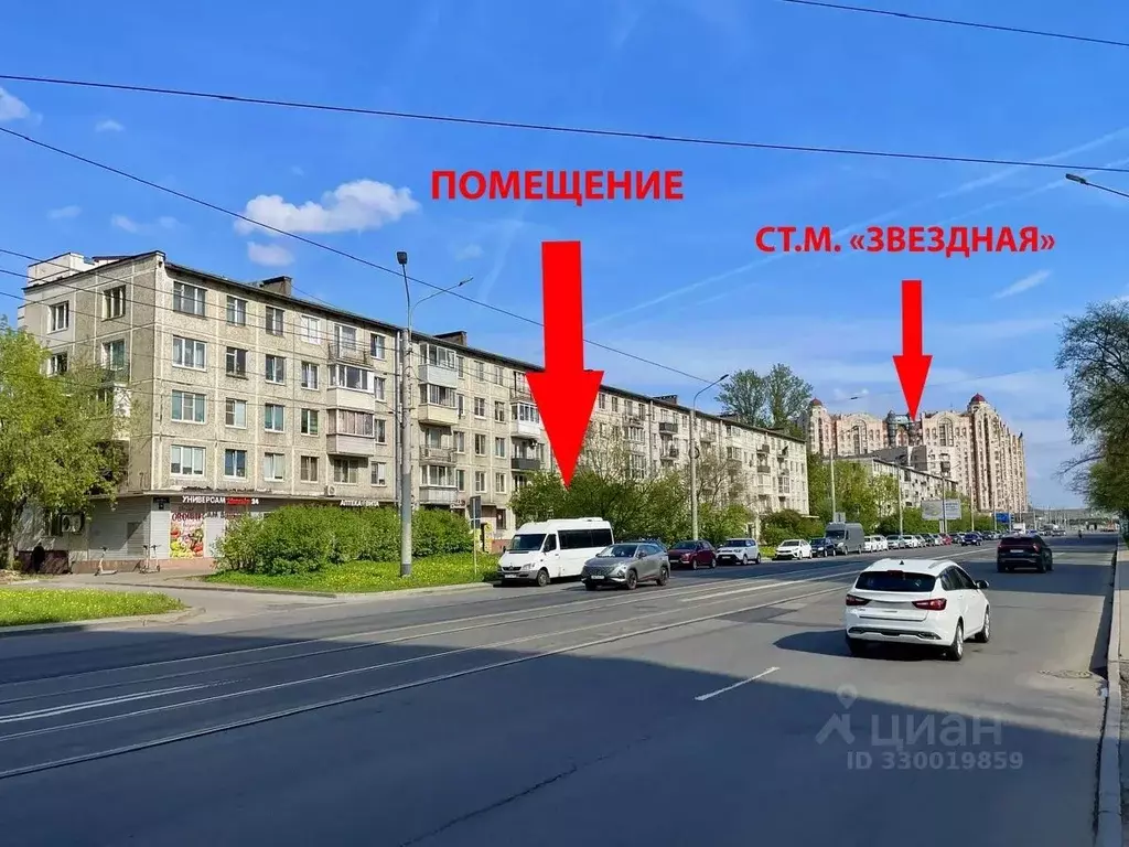 Помещение свободного назначения в Санкт-Петербург ул. Ленсовета, 70 ... - Фото 2
