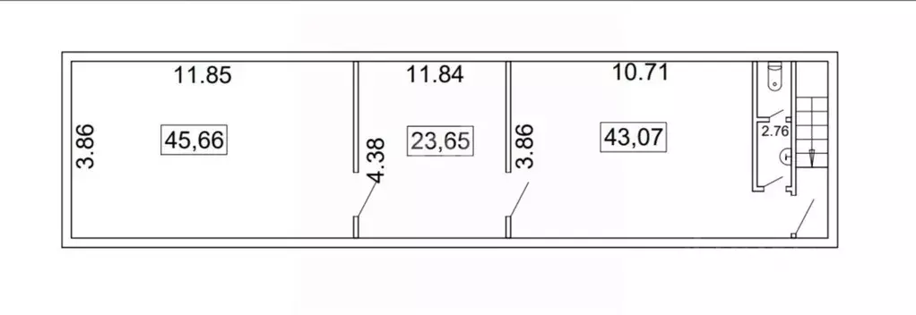 Офис в Москва Староалексеевская ул., 5 (115 м) - Фото 1