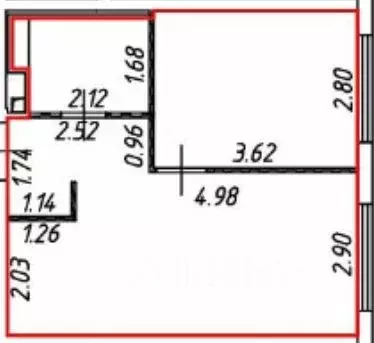 2-к кв. Москва Дорожная ул., 46к6 (34.0 м) - Фото 0