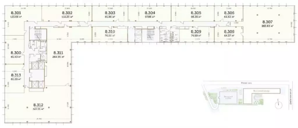 Помещение свободного назначения в Москва проезд Жуков, вл8 (2158 м) - Фото 2