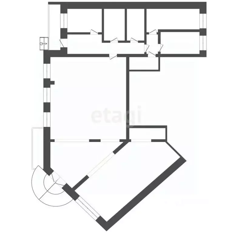 Офис в Ямало-Ненецкий АО, Новый Уренгой Юбилейный мкр, 4/2А (120 м) - Фото 2