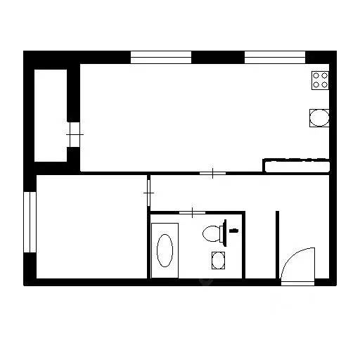 2-к кв. Москва Варшавское ш., 168 (50.0 м) - Фото 2