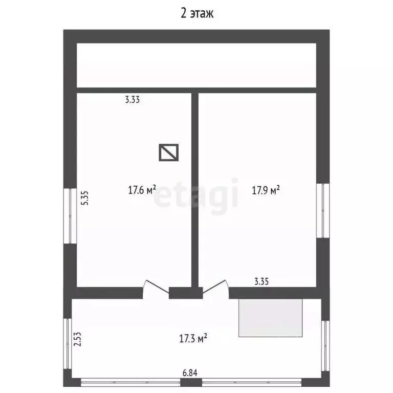 Дом в Вологодская область, Кирилловский муниципальный округ, д. Родино ... - Фото 1